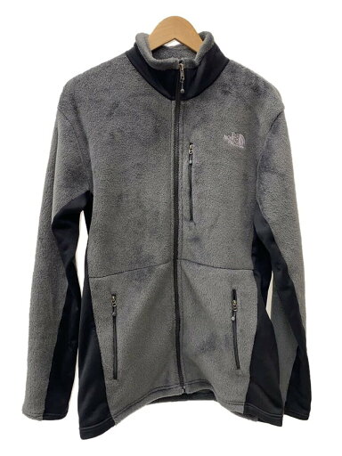【中古】THE NORTH FACE◆フリースジャケット_NA61917Z/XL/ポリエステル/GRY【メンズウェア】 【中古】THE NORTH FACE◆フリースジャケット_NA61917Z/XL/ポリエステル/GRY【メンズウェア】