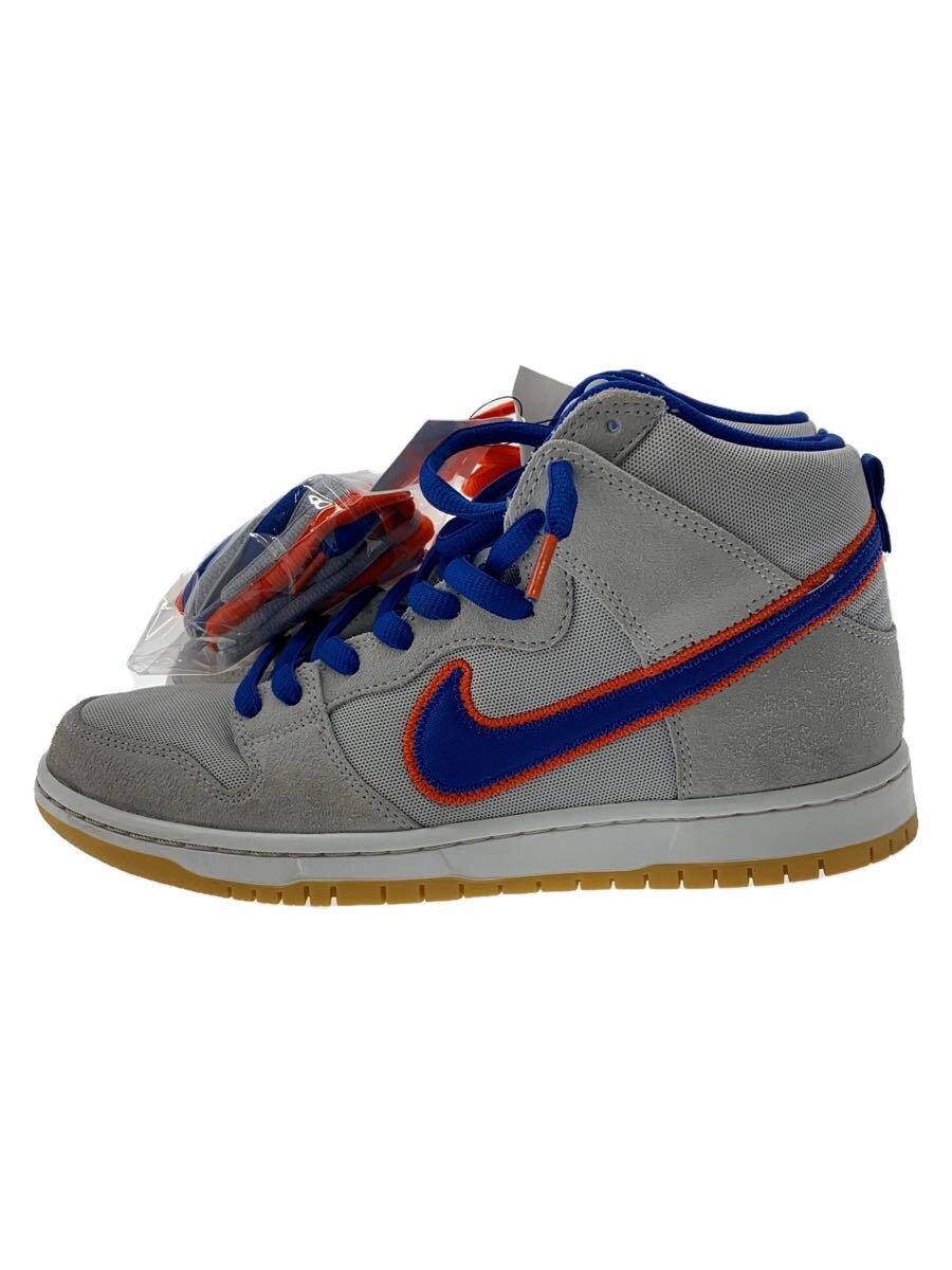 NIKE SB◆ハイカットスニーカー/26.5cm/GRY/スウェード/DH7155-001