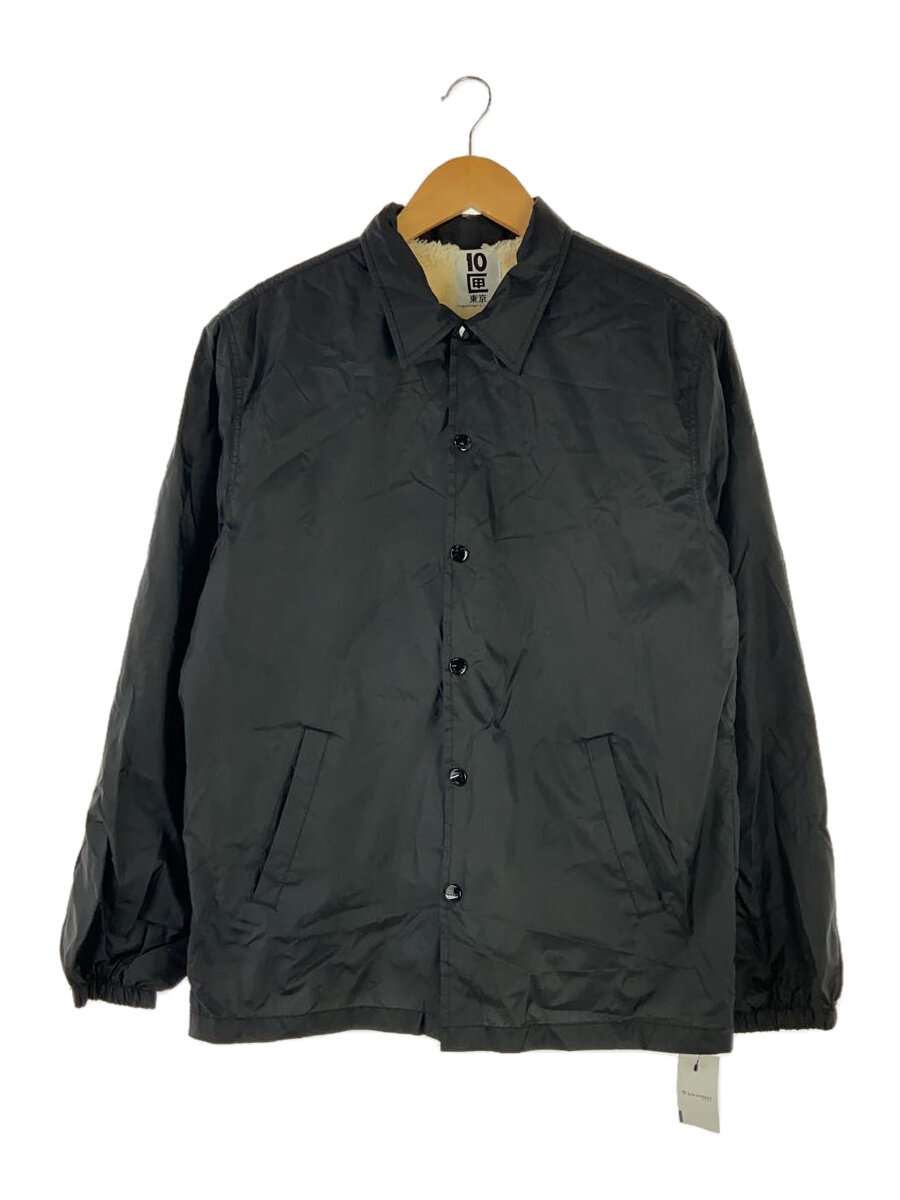 【中古】TENBOX◆ナイロンジャケット/S/ナイロン/BLK/TB4D19SS-006【メンズウェア】