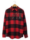 【中古】DSQUARED2◆長袖シャツ/46/ウール/RED/チェック/S79DL0014//【メンズウェア】