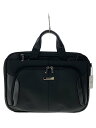 【中古】SAMSONITE◆ブリーフケース/ポリエステル/BLK/75217【バッグ】