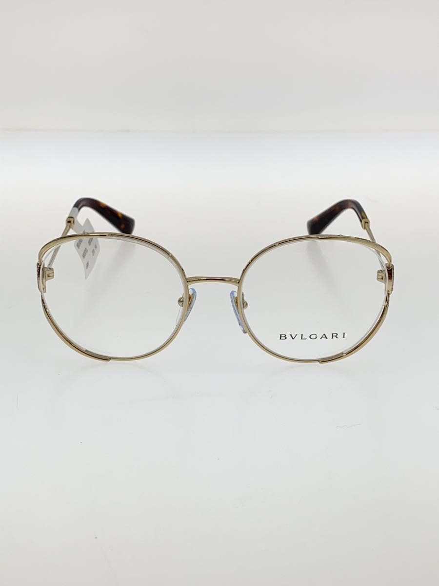 【中古】BVLGARI◆メガネ/Eyeglasses BV/SLV/CLR/レディース/2245-B【服飾雑貨他】