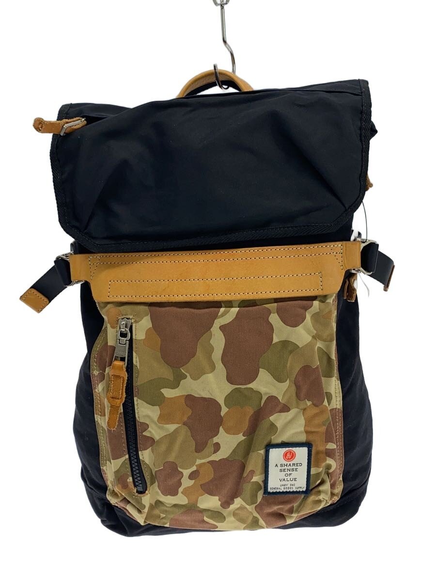 Rakuten - 【中古】AS2OV◆リュック/ナイロン/BLK/カモフラ/091404【バッグ】
