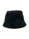 【中古】BEAUTY&YOUTH UNITED ARROWS◆24AW/バケットハット/FREE/コーデュロイ/BLK/レディース/1838-699-2704【...