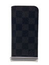 【中古】LOUIS VUITTON◆服飾雑貨/レザー/BLK/メンズ【服飾雑貨他】(4)