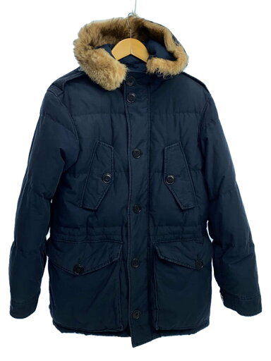 【中古】POLO RALPH LAUREN◆フード紐なし/ダウンジャケット/XS/コットン/ネイビー/無地/ポロラルフローレン//【メンズウェア】 【中古】POLO RALPH LAUREN◆フード紐なし/ダウンジャケット/XS/コットン/ネイビー/無地/ポロラルフローレン//【メンズウェア】