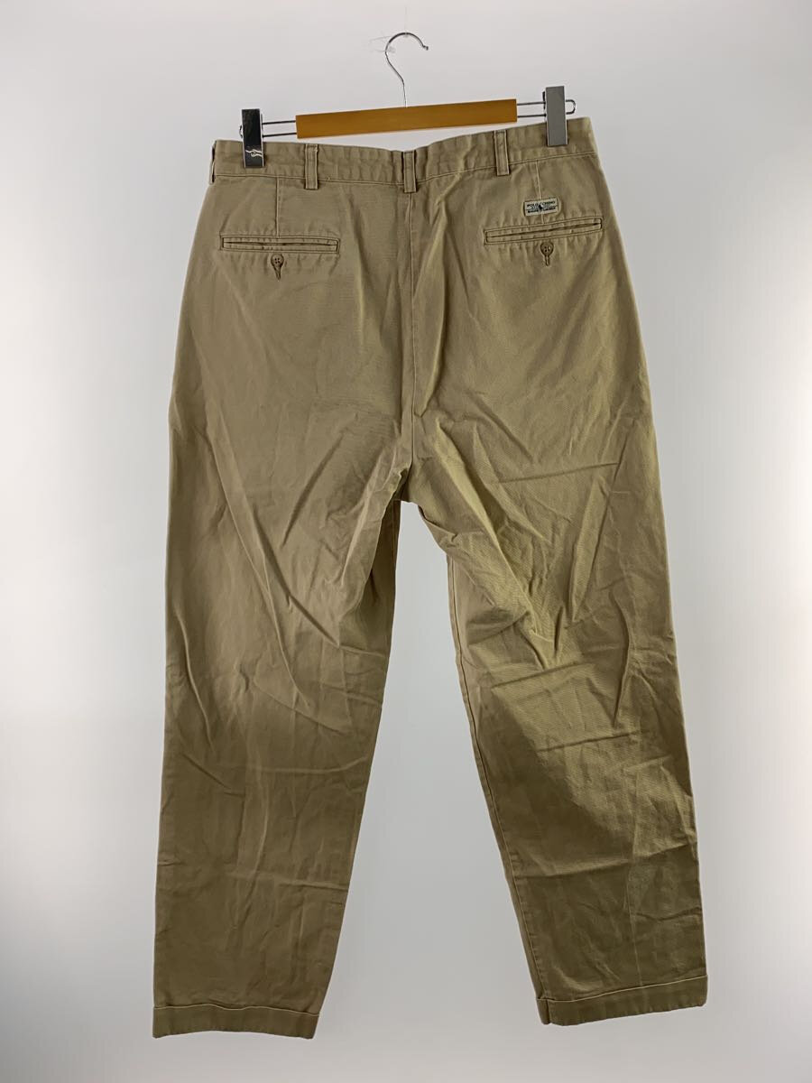 【中古】POLO RALPH LAUREN◆ボトム/34/コットン/BEG/無地【メンズウェア】