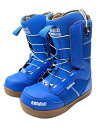 【中古】Thirty Two◆スノーボードブーツ/US8.5/クイックレーシング/BLU【スポーツ】