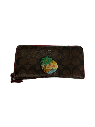 【中古】COACH◆長財布/--/BRW/総柄/レディース【服飾雑貨他】 【中古】COACH◆長財布/--/BRW/総柄/レディース【服飾雑貨他】