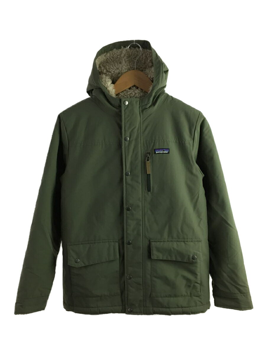 【中古】patagonia◆キッズ衣料/XL/ナイロン/GRN/無地/68460FA19【キッズ】