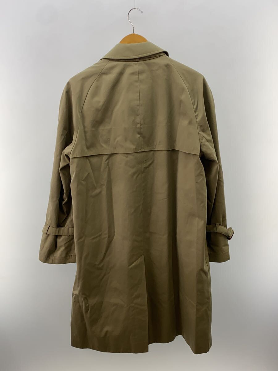 【中古】Aquascutum◆80s/ステンカラーコート/--/--/KHK/無地/袖ダメージ有/aqua5【メンズウェア】