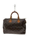 【中古】LOUIS VUITTON◆1)スピーディ30_モノグラム・キャンバス_BRW/PVC/BRW【バッグ】(4)