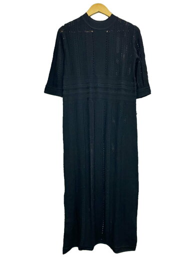 【中古】ETRE TOKYO◆長袖ワンピース/FREE/レーヨン/BLK/1219231368【レディースウェア】 【中古】ETRE TOKYO◆長袖ワンピース/FREE/レーヨン/BLK/1219231368【レディースウェア】