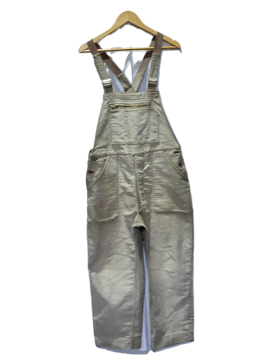 【中古】LE MONT SAINT-MARTIN/40S/オーバーオール/モールスキン/ベージュ【メンズウェア】