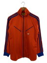 【中古】GUCCI◆Zip Sweatshirt/トラックジャケット/ジャージ/S/ポリエステル/ORN/ロゴ/724623【メンズウェア】