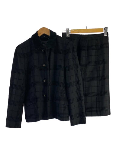 【中古】BURBERRYS◆セットアップ/--/ファー/BLK/FJA58-846【レディースウェア】 【中古】BURBERRYS◆セットアップ/--/ファー/BLK/FJA58-846【レディースウェア】