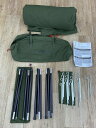 【中古】DOD◆テント/KHK/TT2-734-KH/ソロキャンプ/カーキ/コンパクト/前後開閉/ソロソウルウォウウォウ【スポーツ】