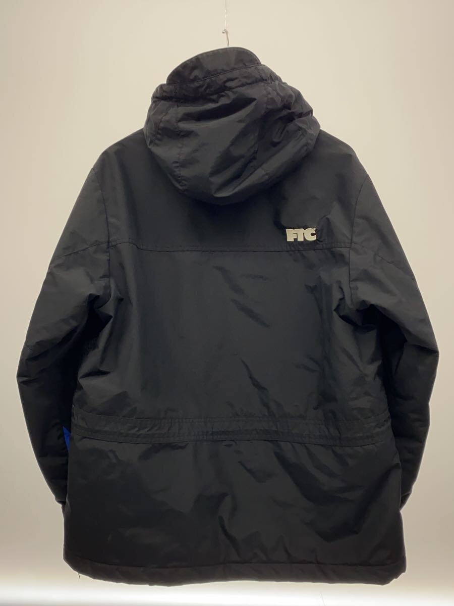 【中古】FTC◆20AW/WATERPROOF MOUNTAIN JACKET/マウンテンパーカ/L/ナイロン/BLK【メンズウェア】
