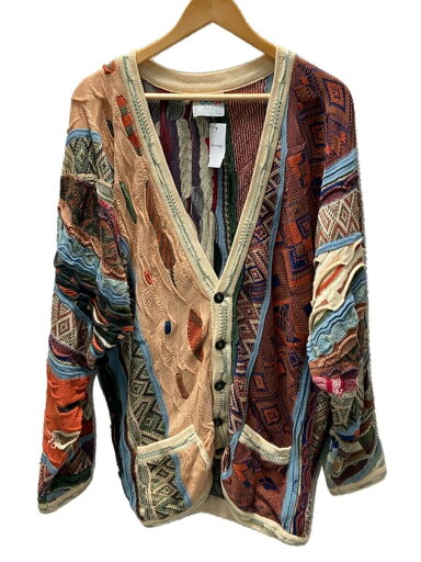 【中古】COOGI◆カーディガン(厚手)/XL/コットン/マルチカラー【メンズウェア】 【中古】COOGI◆カーディガン(厚手)/XL/コットン/マルチカラー【メンズウェア】