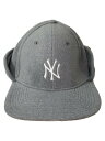 【中古】NEW ERA◆キャップ/M/ポリエステル/GRY/メンズ/208824【服飾雑貨他】(4)