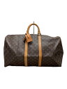 【中古】LOUIS VUITTON◆キーポル55_モノグラム・キャンバス_BRW/PVC/BRW/モノグラム/M41424/ボストンバッグ【バッグ】(4)