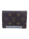 【中古】LOUIS VUITTON◆ポルト・2カル