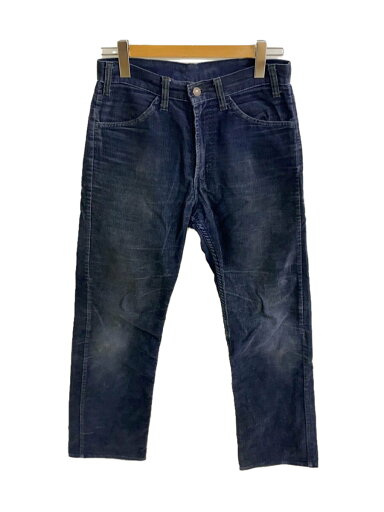 【中古】Levi’s◆ボトム/30/コットン/ネイビー/無地/talon/コーデュロイ【メンズウェア】 【中古】Levi’s◆ボトム/30/コットン/ネイビー/無地/talon/コーデュロイ【メンズウェア】