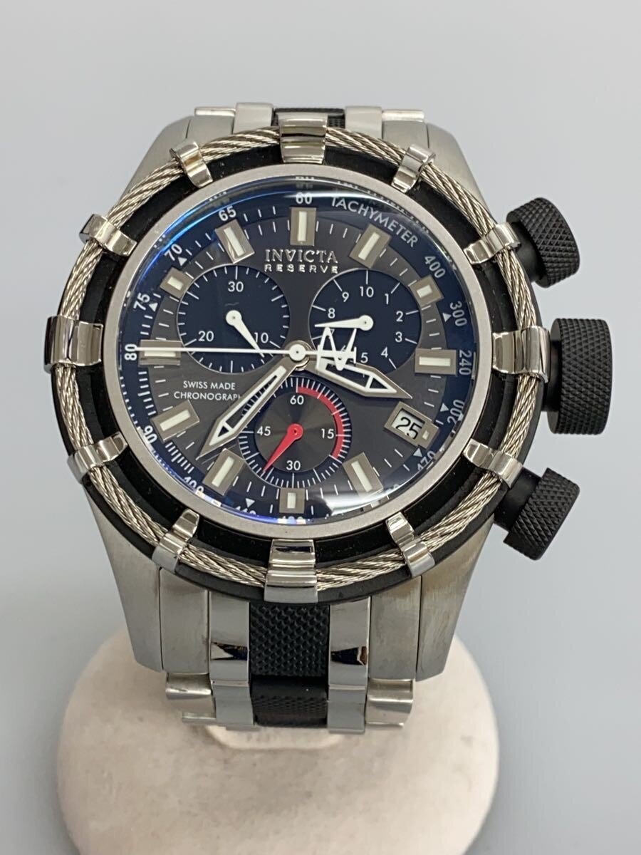 【中古】invicta◆クォーツ腕時計/アナログ【服飾雑貨他】