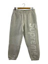 【中古】Supreme◆ボトム/M/コットン/GRY【メンズウェア】