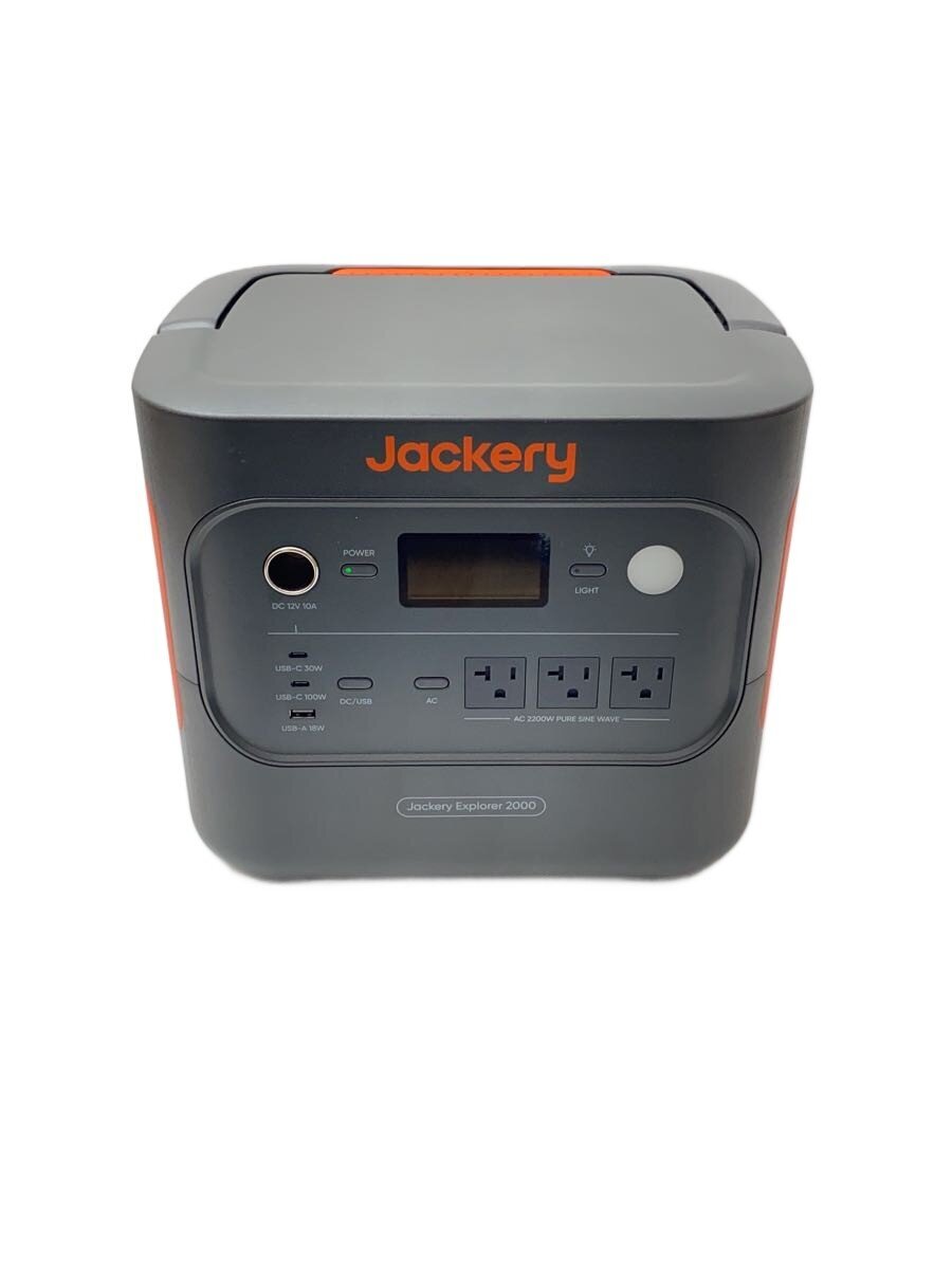 【中古】Jackery◆ポータブル電源 2000 JE-2000D【家電・ビジュアル・オーディオ】