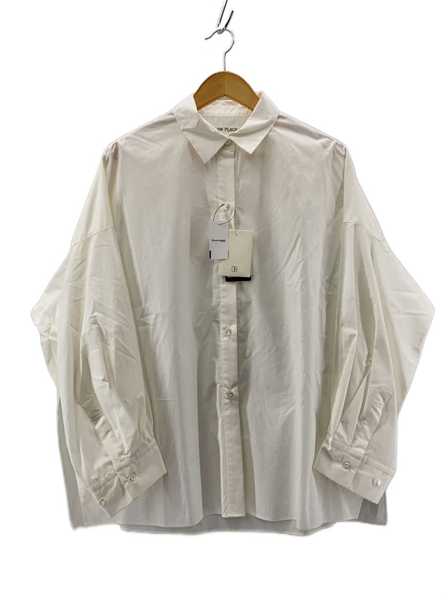 プラージュ Plage リアム RIAM 24SS レースミニシャツ ブラウス 長袖 