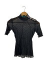 【中古】Jean Paul Gaultier◆半袖ブラウス/--/--/BLK/無地【レディースウェア】(4)