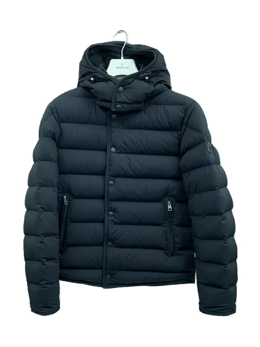 【中古】MONCLER◆18AW/NAZAIRE GIUBBOTTO/ダウンジャケット/1/BLK/D20914184795【スポーツ】