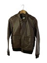 【中古】green◆レザージャケット・ブルゾン/2/牛革/BRW【メンズウェア】(4)