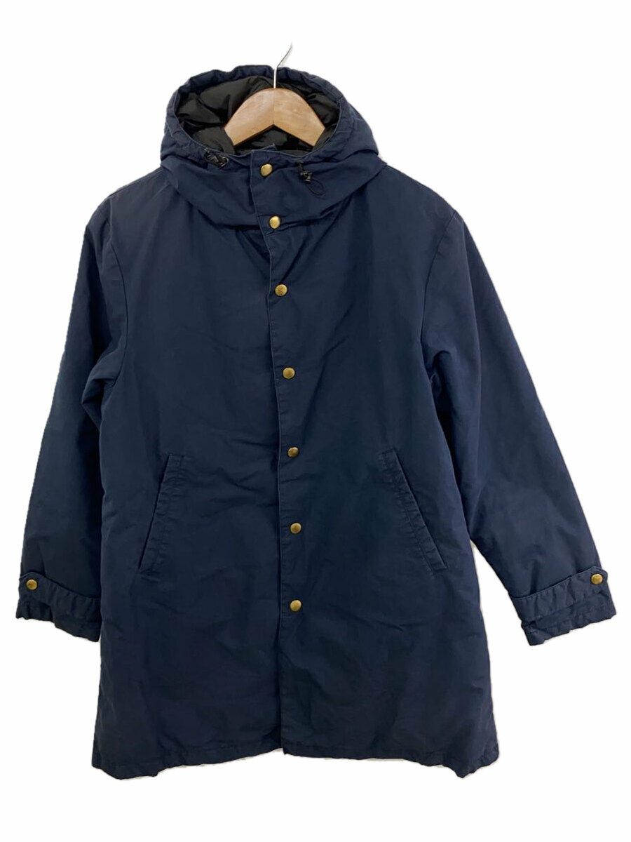 【中古】have a good day◆hooded down coat/コート/2/コットン/NVY/無地//【メンズウェア】