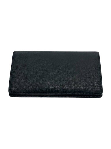 【中古】LOUIS VUITTON◆ポルト・フォイユ・ブラザ_タイガ_BLK/牛革/BLK/無地/メンズ【服飾雑貨他】 【中古】LOUIS VUITTON◆ポルト・フォイユ・ブラザ_タイガ_BLK/牛革/BLK/無地/メンズ【服飾雑貨他】