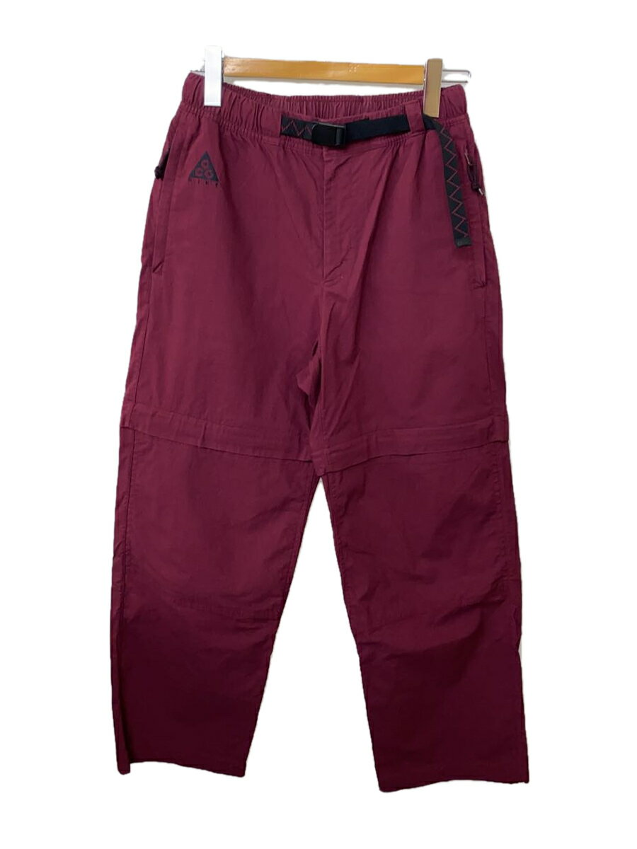 【中古】NIKE ACG◆ボトム/XS/コットン/BRD/CK6865-638/CONVERTIBLE PANTS/紐欠品【メンズウェア】