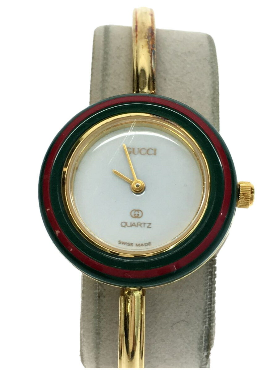 【中古】GUCCI◆クォーツ腕時計/アナ