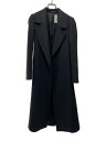 【中古】TAGLIATORE◆ステンカラーコート/36/ナイロン/BLK/無地/MOLLY【レディースウェア】(4)
