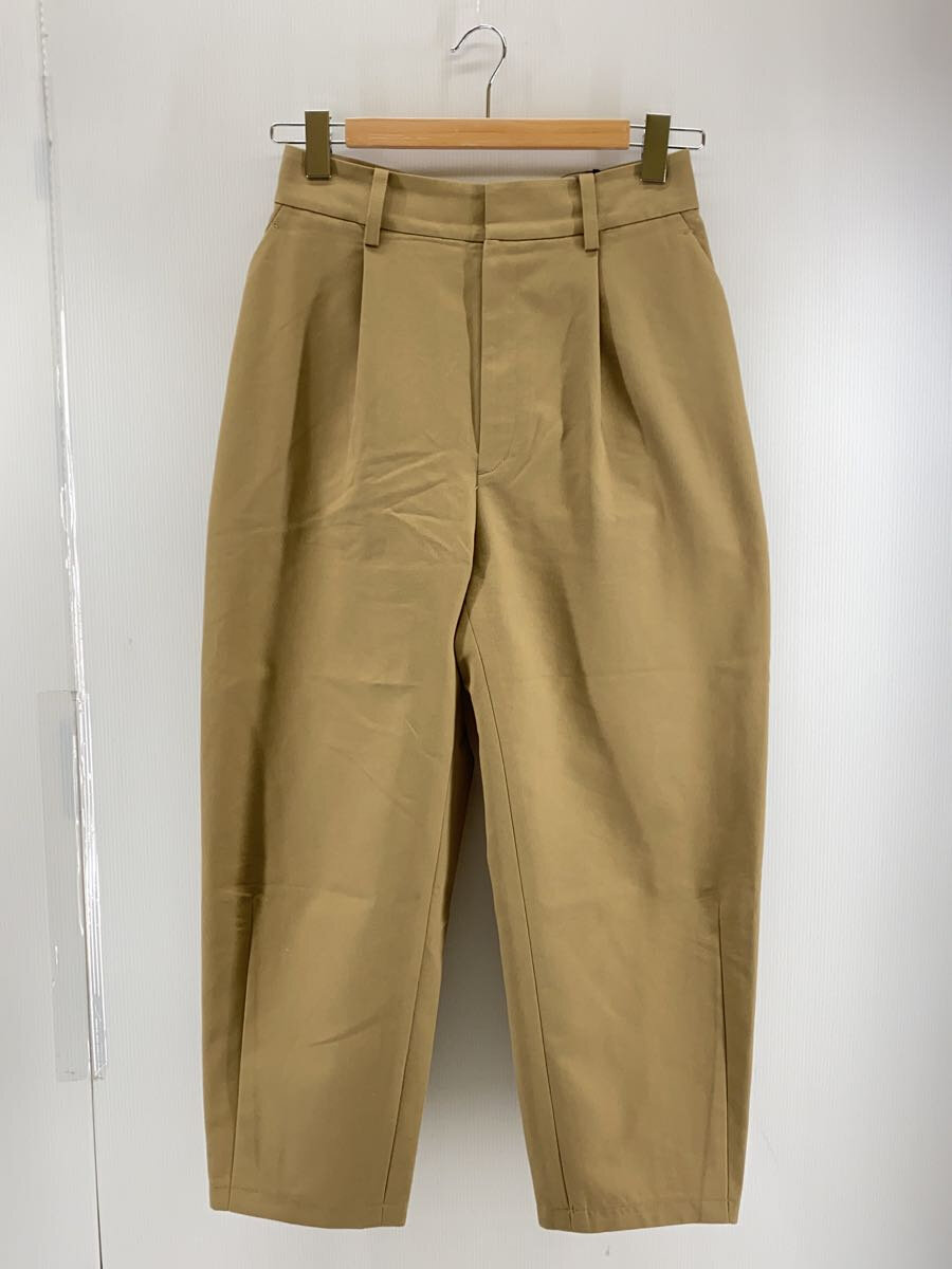 【中古】ADIEU TRISTESSE◆コットンエステルワンタックテーパードパンツ/コットン/BEG/B0141AFP031//【レディースウェア】