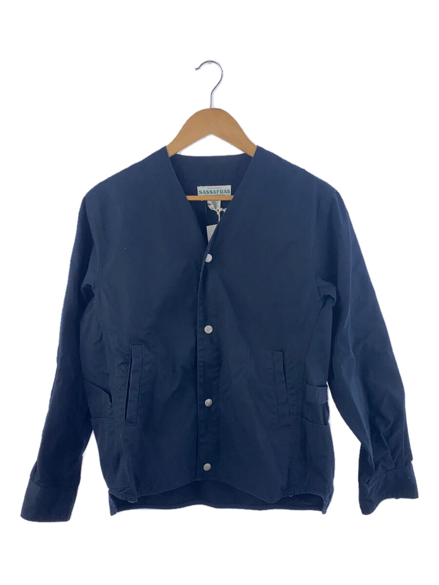 SASSAFRAS ウールジャケット ネイビー S SASSAFRAS(ササフラス