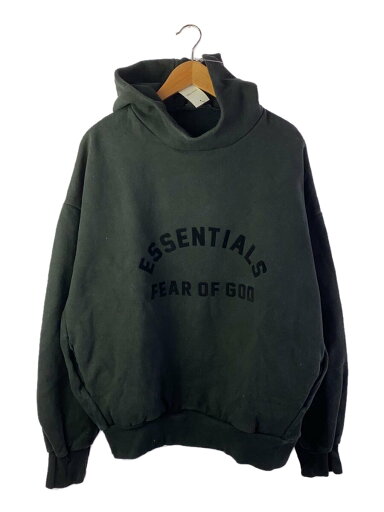 【中古】FOG ESSENTIALS◆パーカー/M/シルク/BLK【メンズウェア】 【中古】FOG ESSENTIALS◆パーカー/M/シルク/BLK【メンズウェア】