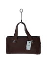 【中古】LONGCHAMP◆ハンドバッグ/レザー/BRW/無地【バッグ】(4)