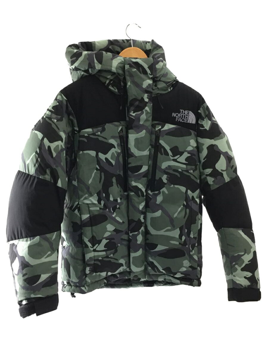 【中古】THE NORTH FACE◆NOVELTY BALTRO LIGHT JACKET_ノベルティーバルトロライトジャケット/M/ナイロン/GRN【メンズウェア】
