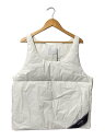 【中古】PRADA◆23AW/パテッドダウントップ/ダウンベスト/L/コットン/WHT/SGC352//【レディースウェア】(4)