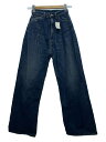 【中古】Edition◆ボトム/25/コットン/IDG/34-04-24-04014/ワイドパンツ/インディゴ【レディースウェア】