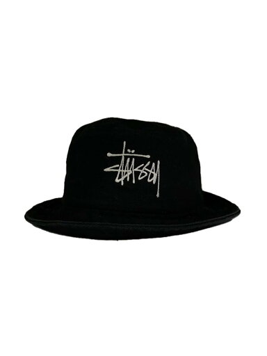 【中古】STUSSY◆ハット/--/BLK/メンズ【服飾雑貨他】 【中古】STUSSY◆ハット/--/BLK/メンズ【服飾雑貨他】