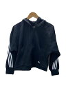 【中古】adidas◆スポーツウェアー/S/BLK/GL0339【スポーツ】