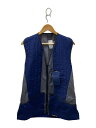 【中古】Barbour◆ベスト/--/--/BLU【メンズウェア】