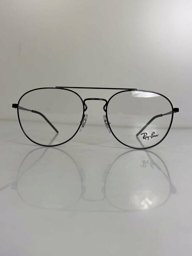 【中古】Ray-Ban◆メガネ/ティアドロップ/メタル/BLK/CLR/メンズ/RB6414【服飾雑貨他】 【中古】Ray-Ban◆メガネ/ティアドロップ/メタル/BLK/CLR/メンズ/RB6414【服飾雑貨他】